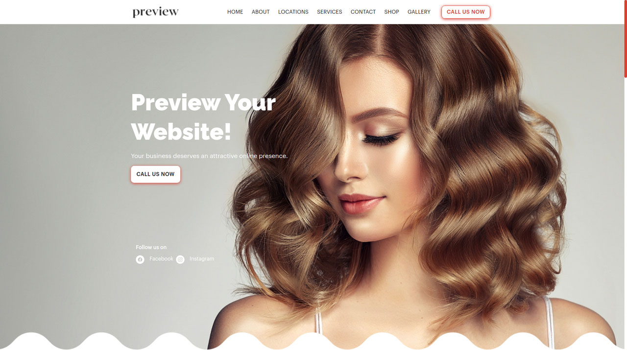 Get the website, appointment system, email marketing, payment solution, crm and customer management your hair salon needs for success