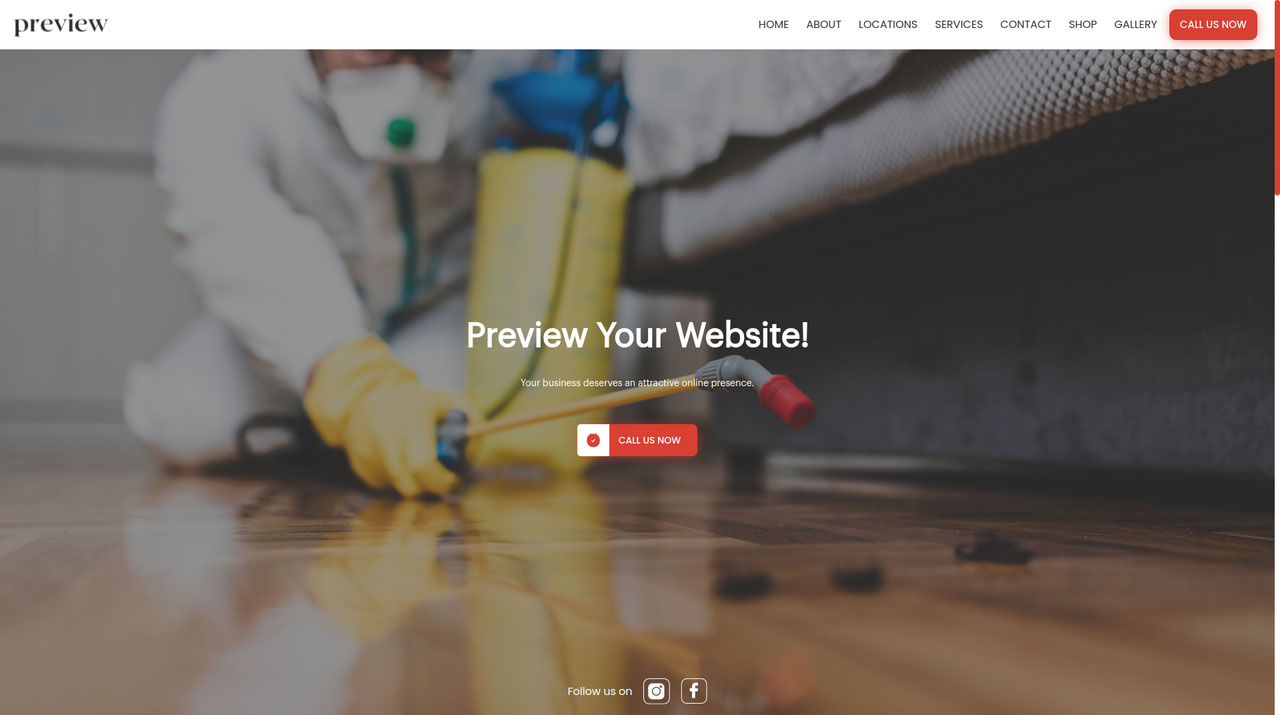 Exterminators and Pest Control service providers and businesses need a website, appointment system, customer management and other tools