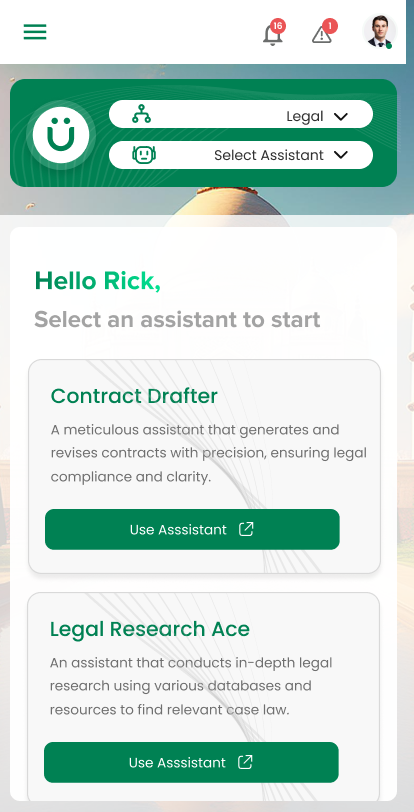 Create AI Assistants for your Legal Departments by Wurkzen Nexus