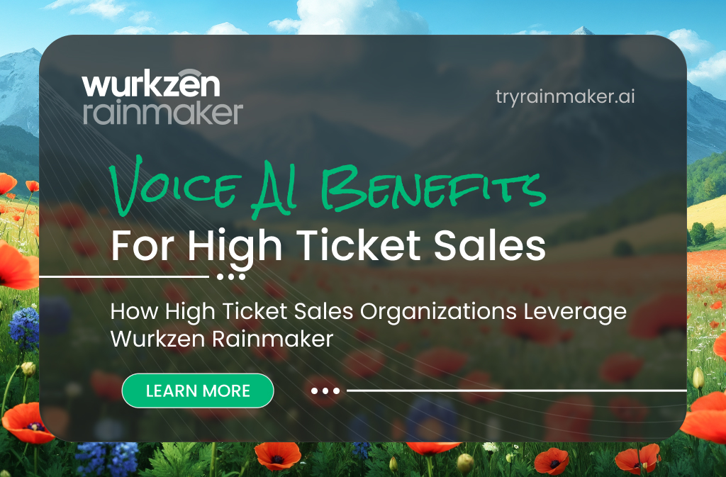 Rainmaker AI Voice Suite for High-Ticket Companies