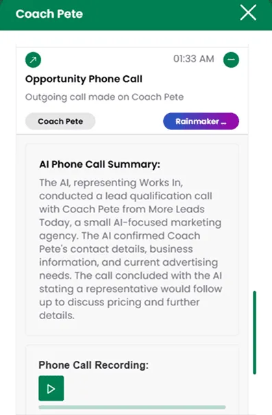 Wurkzen Rainmaker™ | Agentic Voice AI for Sales|Wurkzen Rainmaker™ | Close 30-40% More Deals with Voice AI – Updated – Tier 1