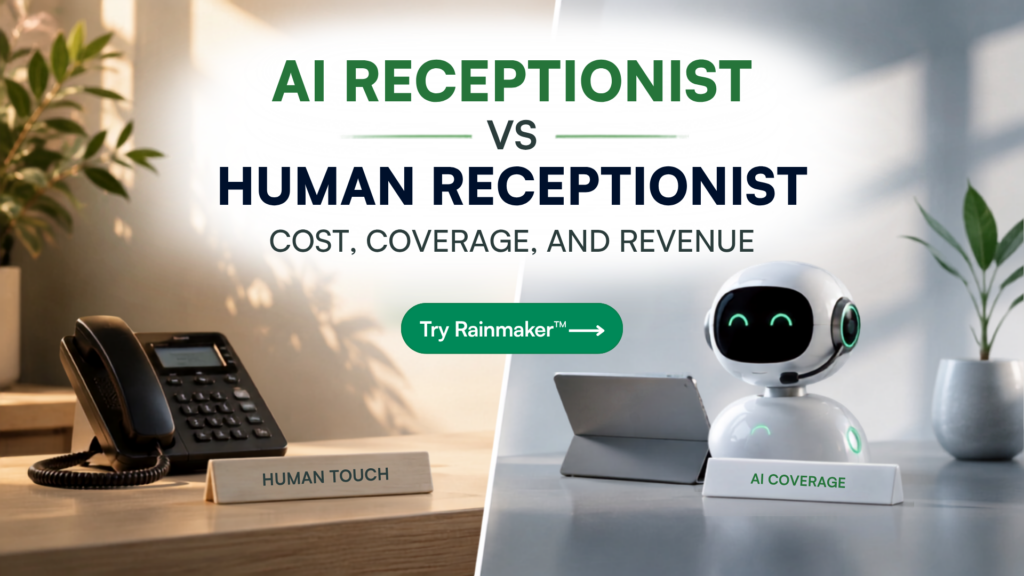 AI Receptionist vs Human Receptionist Cost & Revenue