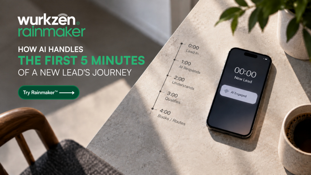 How AI Handles the First 5 Minutes of a New Lead's Journey