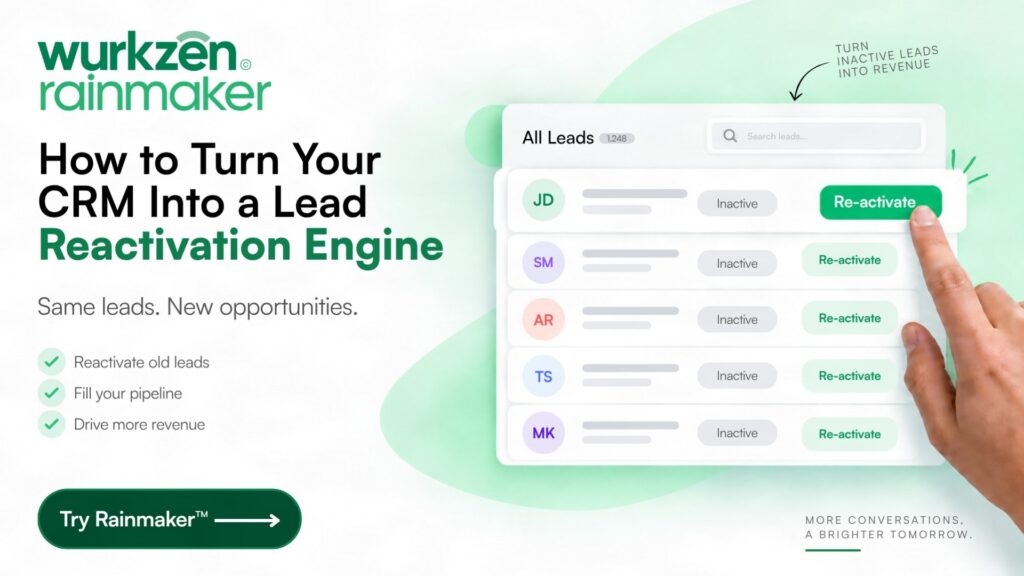 How to turn Your CRM Into a Lead Reactivation Engine