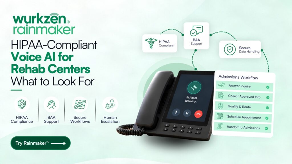 HIPAA-Compliant Voice AI for Rehab Centers